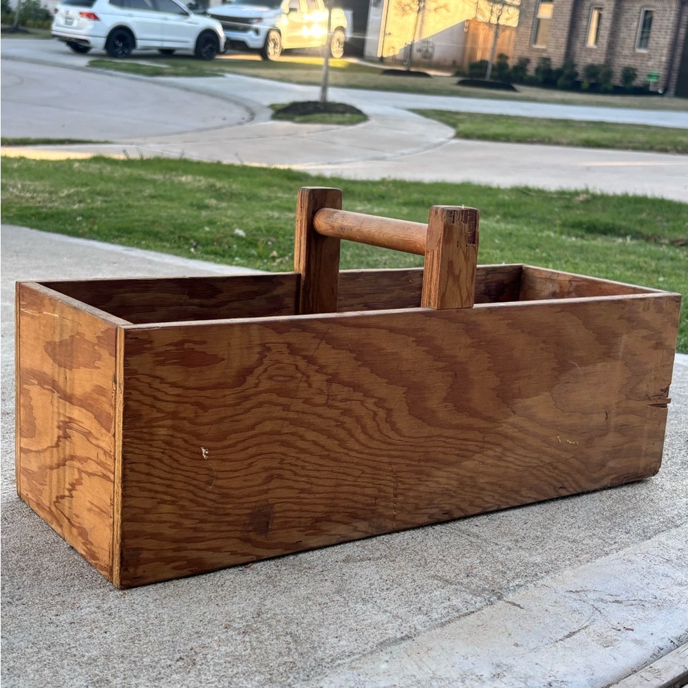 Wooden Caddy